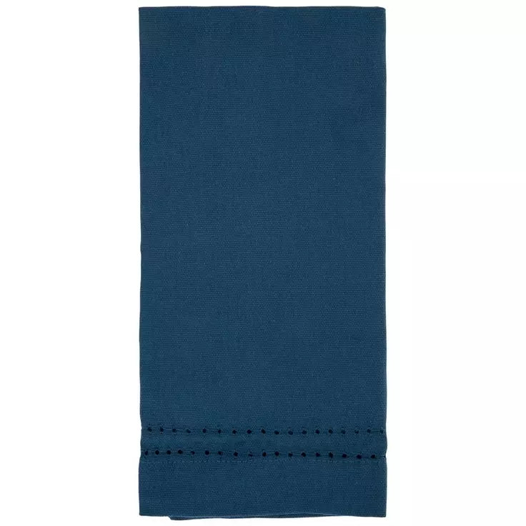 Country Style Monogrammed Linen Napkins | Custom Embroidered 18x18 Napkins