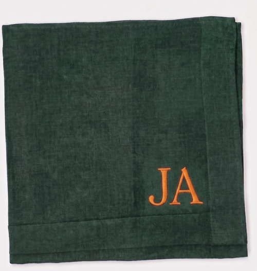 Custom Monogram Handkerchief — Personalized Gift